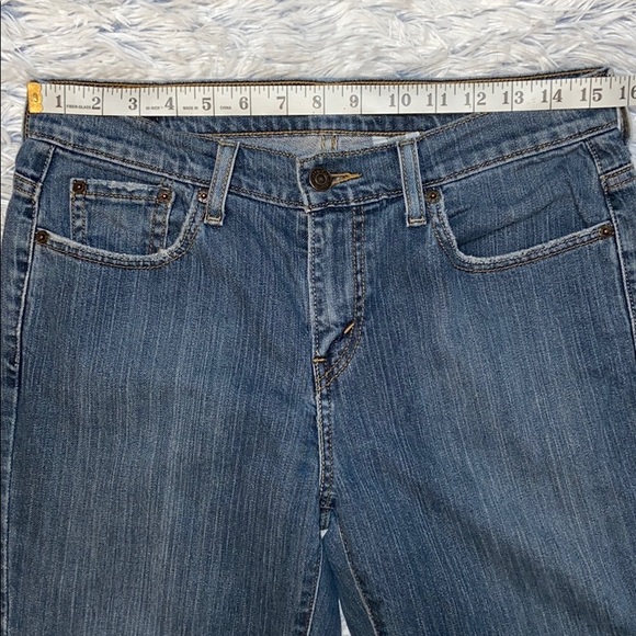 Levi’s 515 Bootcut Stretch Blue Jeans 8M - Picture 5 of 10